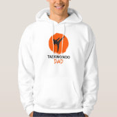 Taekwondo papa hoodie (Voorkant)