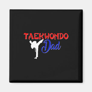 Taekwondo Papa Shirt Tae Kwon do Martial Arts Fath Magneet