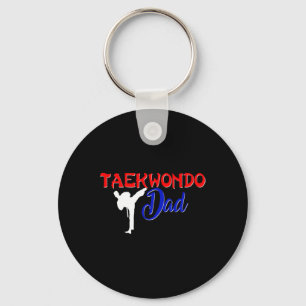 Taekwondo Papa Shirt Tae Kwon do Martial Arts Fath Sleutelhanger