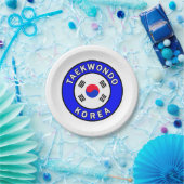 Taekwondo Papieren Bordje (Feest)