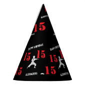 Taekwondo Player Birthday , Karate personalized Feesthoedjes (Links)