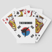 Taekwondo Pokerkaarten (Achterkant)