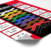 Taekwondo poster (Hoek)