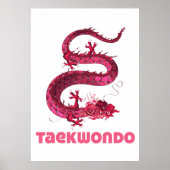 Taekwondo Poster (Voorkant)