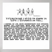 TAEKWONDO POSTER (Voorkant)