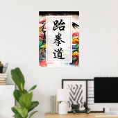 Taekwondo Poster (Thuiskantoor)