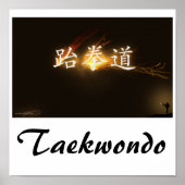 Taekwondo Print (Voorkant)
