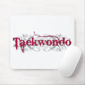 Taekwondo Red Muismat (Met muis)