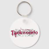 Taekwondo Red Sleutelhanger (Voorkant)