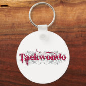Taekwondo Red Sleutelhanger (Voorkant)