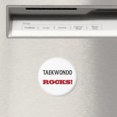 Taekwondo Rocks Magneet (Insitu (Vaatwasser))