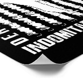 Taekwondo Shirt 5 Tenets Taekwon-do Martial Arts Poster (Hoek)