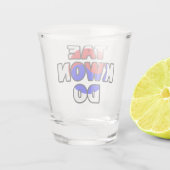 Taekwondo Shot Glas (Achterkant)