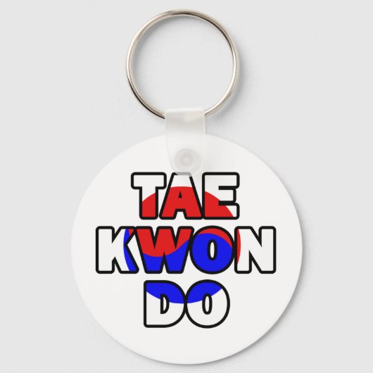 Taekwondo sleutelhanger (Voorkant)