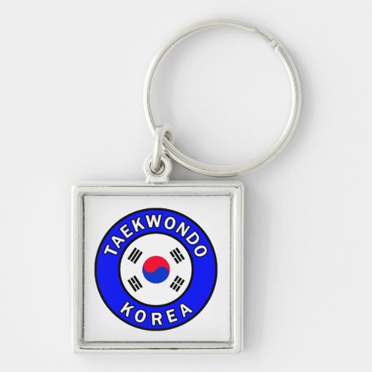 Taekwondo Sleutelhanger (Voorkant)