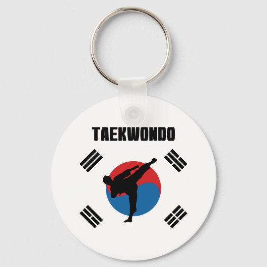Taekwondo Sleutelhanger (Voorkant)