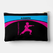 Taekwondo Speler Meisje, Verjaardagscadeau, Vrouwe Etui (Achterkant)