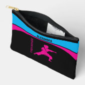 Taekwondo Speler Meisje, Verjaardagscadeau, Vrouwe Etui (Open)