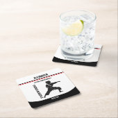 Taekwondo Speler, Verjaardagscadeau, Team Karate Kartonnen Onderzetters (Insitu)