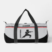 Taekwondo Speler, Verjaardagscadeau, Team Karate Plunjezak (Voorkant)