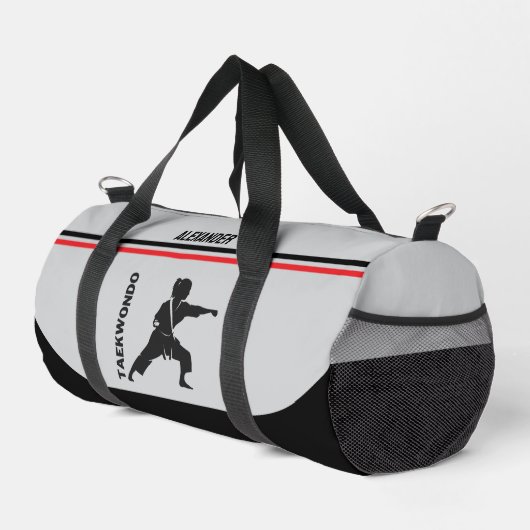 Taekwondo Speler, Verjaardagscadeau, Team Karate Plunjezak (Rechterhoek)