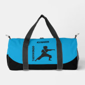 Taekwondo Speler, Verjaardagscadeau, Team Karate Plunjezak (Voorkant)