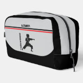 Taekwondo Speler, Verjaardagscadeau, Team Karate Toilettasje (Rechterhoek)