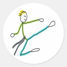 Taekwondo Stickman