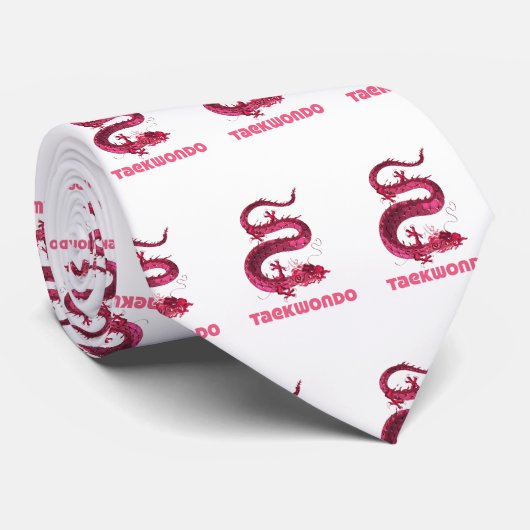 Taekwondo Stropdas (Opgerold)