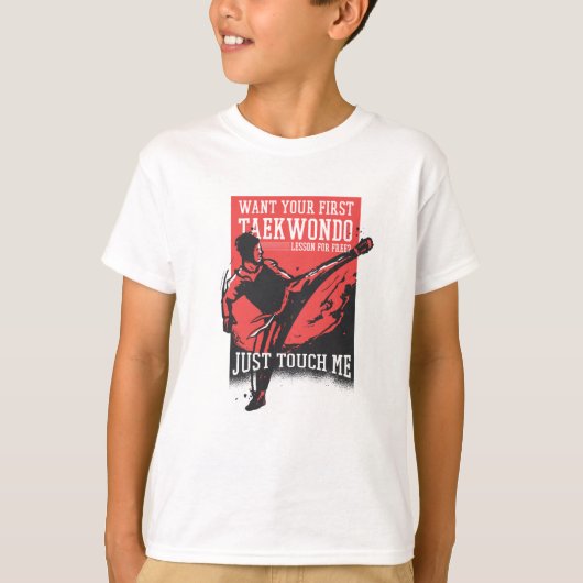 Taekwondo T-shirt (Voorkant)