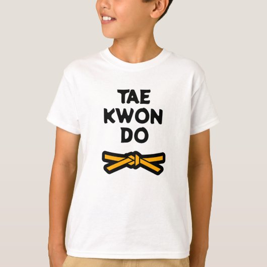 Taekwondo T-shirt (Voorkant)