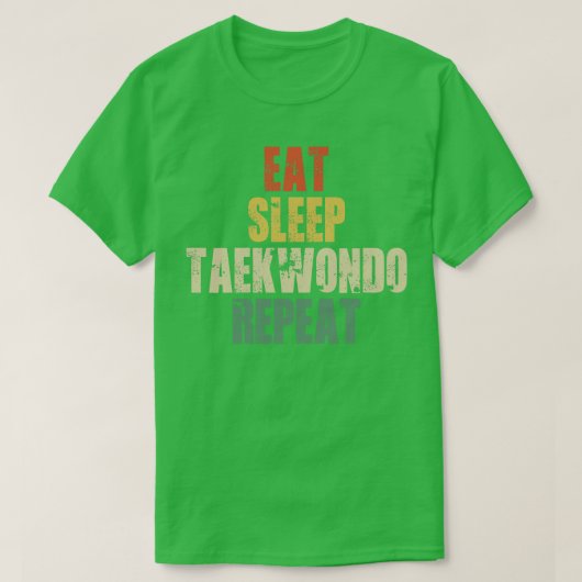 Taekwondo T-shirt (Design voorkant)