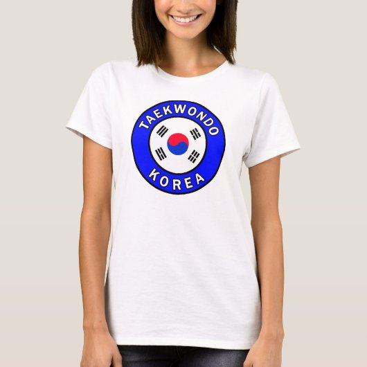 Taekwondo T-shirt (Voorkant)