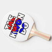 Taekwondo Tafeltennisbatje (Zijkant)