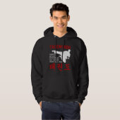 Taekwondo Tenets Martial Arts Hoodie (Voorkant volledig)