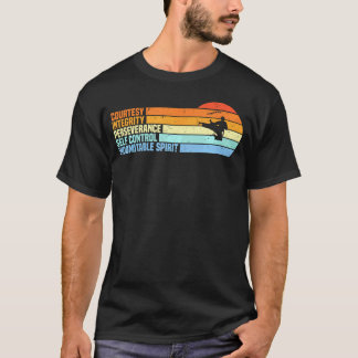 Taekwondo Tenets Martial Arts T-shirt