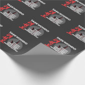 Taekwondo Tenets Martial Arts Tae kwon do Cadeaupapier (Hoek)