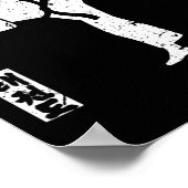  Taekwondo The Kick Poster (Hoek)