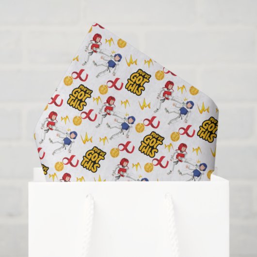 Taekwondo-tissuepapier (Jongens) Tissuepapier (Cadeauzakje)