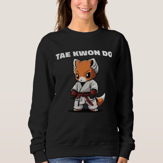 Taekwondo TKD Fox Kid Vechters Trui (Voorkant)