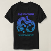Taekwondo TKD Tae Kwon do Dragon Art Martiale Arts T-shirt (Design voorkant)