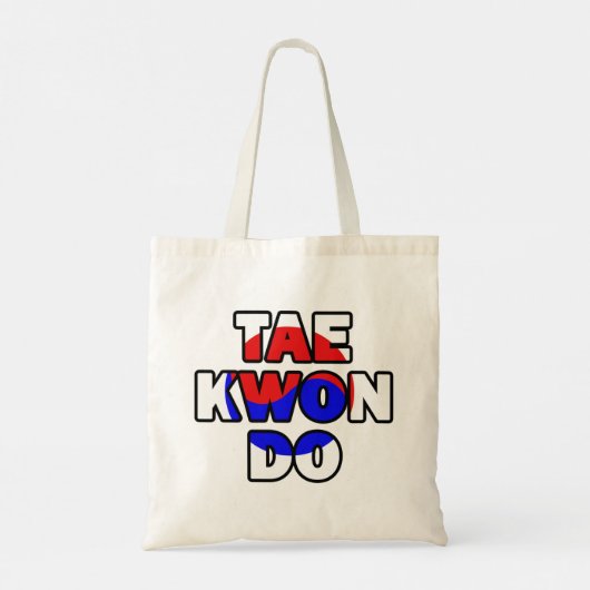 Taekwondo Tote Bag (Achterkant)