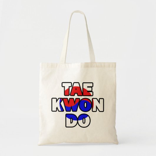 Taekwondo Tote Bag (Voorkant)