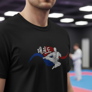 Taekwondo Trap met Flowing Taegeuk T-shirt