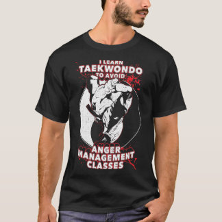 Taekwondo tVermijd een T-shirt met de divisie Ange