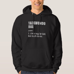 Taekwondo vader houdt van papa, maar veel koeler d hoodie
