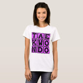 Taekwondo, Vechtkunst T-shirt (Voorkant volledig)