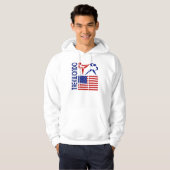 Taekwondo Verenigde Staten Hoodie (Voorkant volledig)