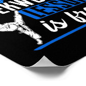 Taekwondo voor kinderen Mannen Vrouwen jongens mei Poster (Hoek)