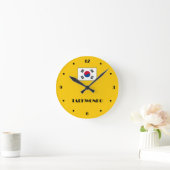 Taekwondo Wall Clock Ronde Klok (Huis)